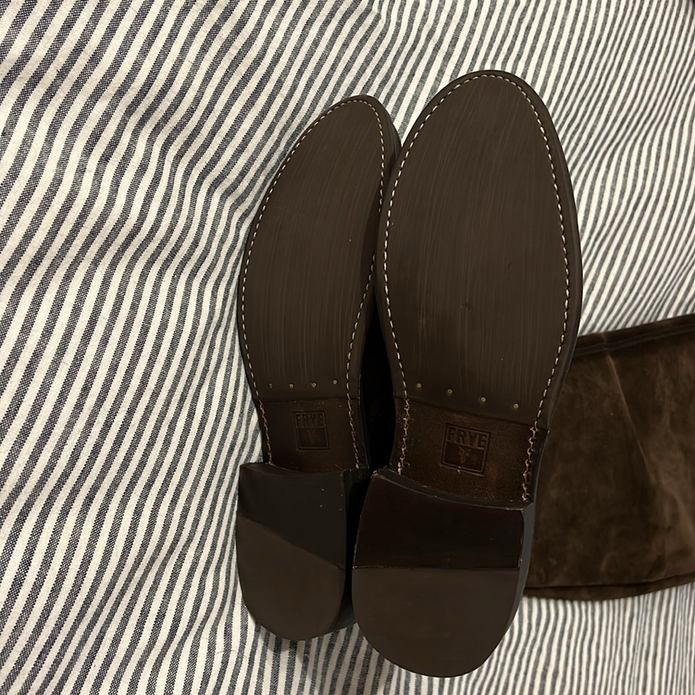Frye "Shirley" boots. Suede over the knee NWOT - Picture 5 of 12